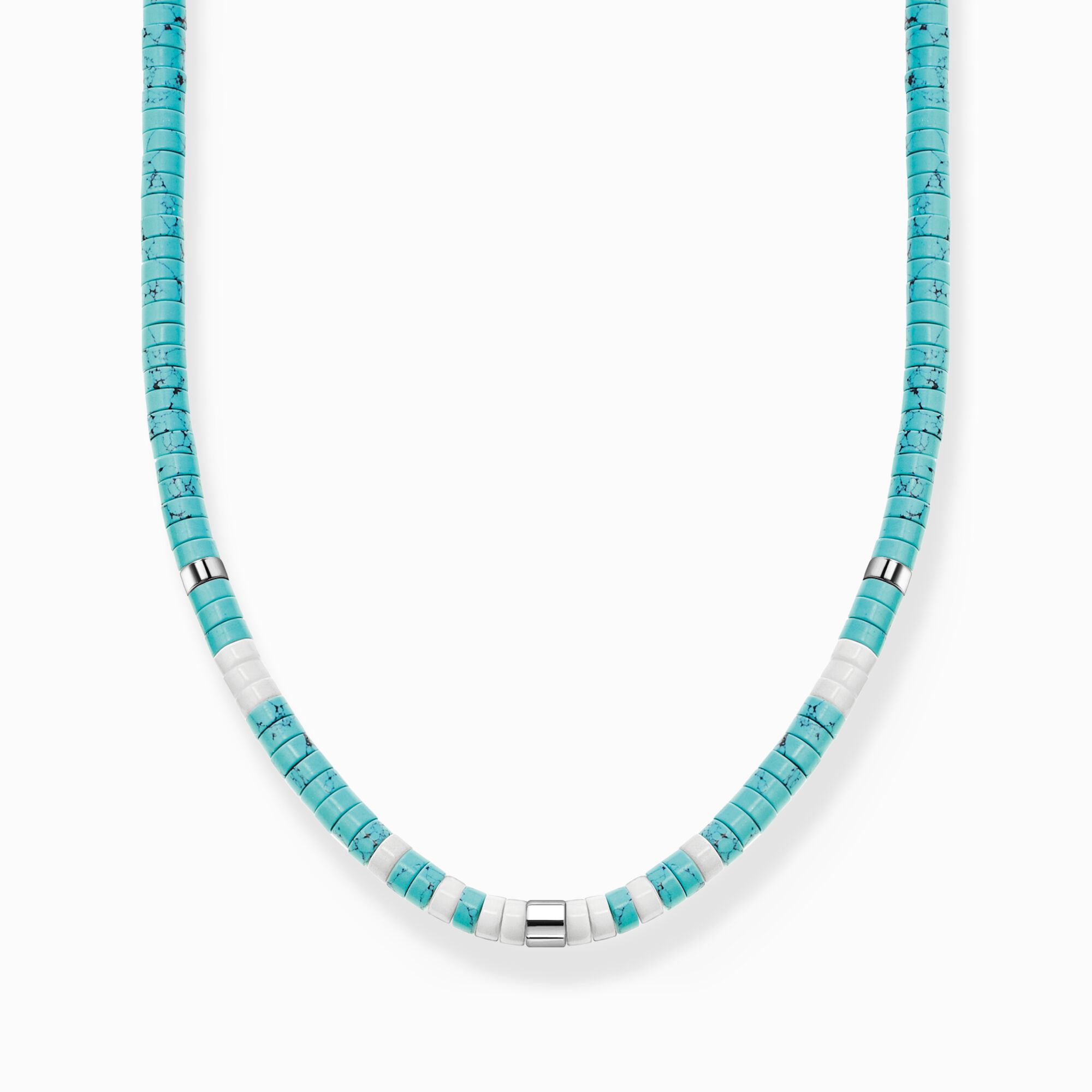 Cha&icirc;ne avec des pierres turquoises de la collection Charming Collection dans la boutique en ligne de THOMAS SABO