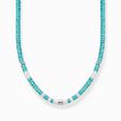 Necklace with turquoise stones from the Charming Collection collection in the THOMAS SABO online store