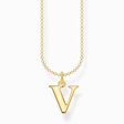 Necklace letter v gold from the Charming Collection collection in the THOMAS SABO online store