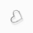 Cr&eacute;ole&nbsp;unique coeur avec pierres blanches argent de la collection Charming Collection dans la boutique en ligne de THOMAS SABO