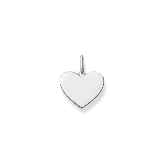 Pendant heart small silver from the  collection in the THOMAS SABO online store