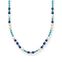 Kette mit blauen Steinen und  Perlen aus der Charming Collection Kollektion im Online Shop von THOMAS SABO