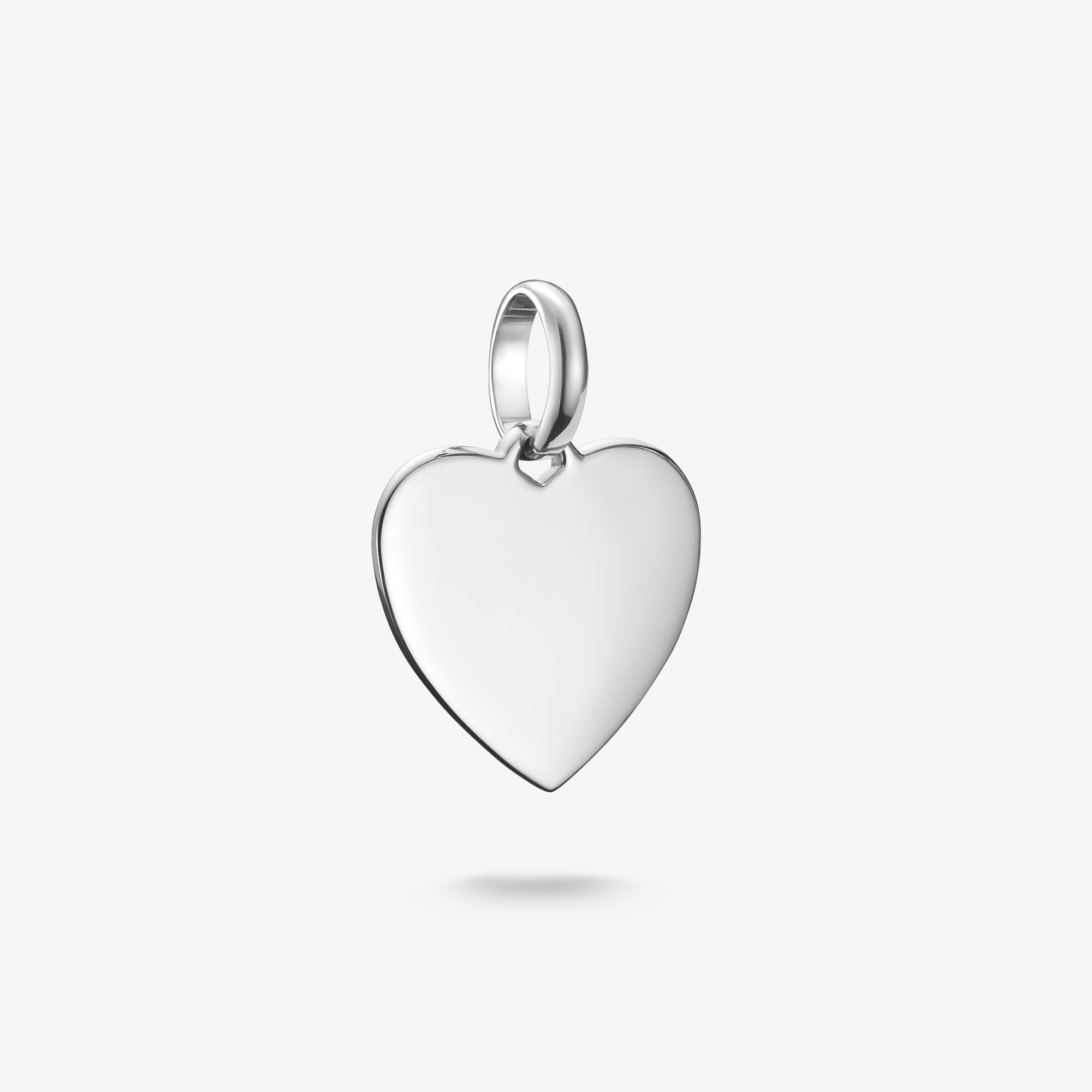 THOMAS SABO Charm-hängsmycke Hjärta Connect Silver, 925 sterlingsilver, Storlek: one size, för damer