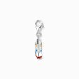 Silver charm pendant sports shoe with colourful cold enamel from the Charm Club collection in the THOMAS SABO online store