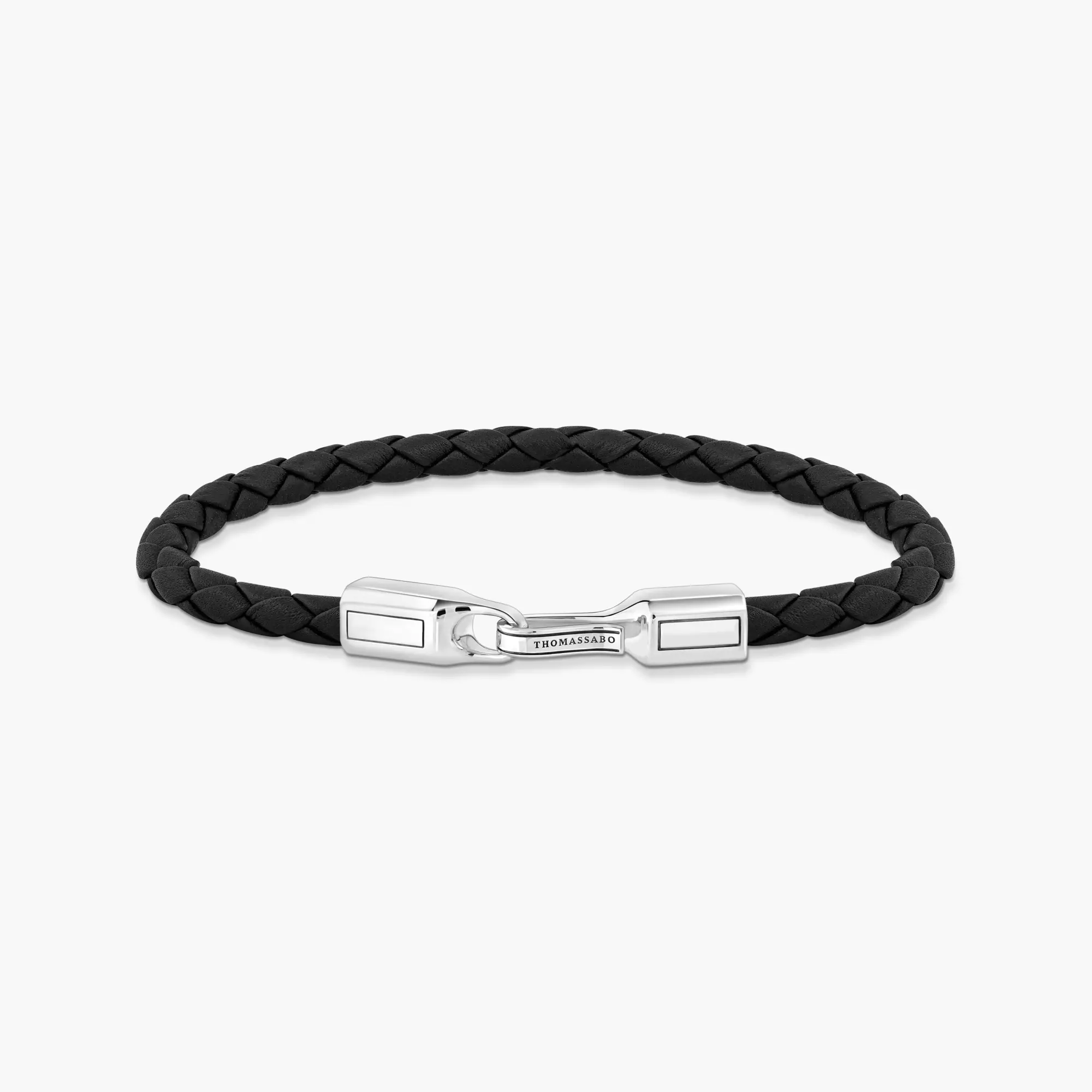 Black leather bracelet | Rebel at Heart | THOMAS SABO