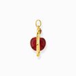 Pendant apple with snake gold from the  collection in the THOMAS SABO online store