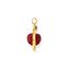 Pendant apple with snake gold from the  collection in the THOMAS SABO online store