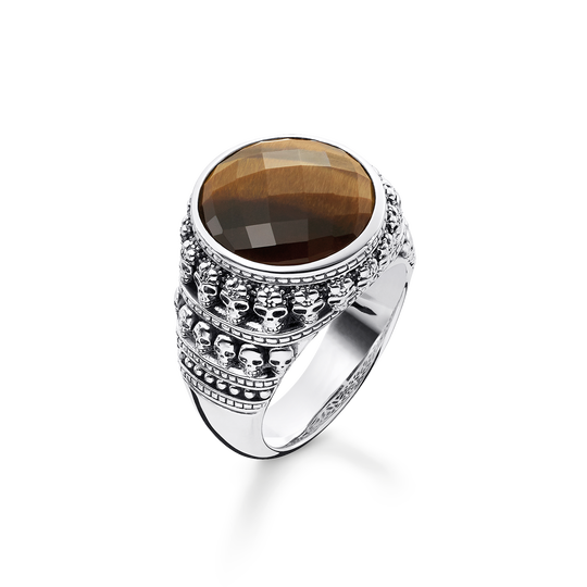 bague t&ecirc;te de mort de la collection  dans la boutique en ligne de THOMAS SABO