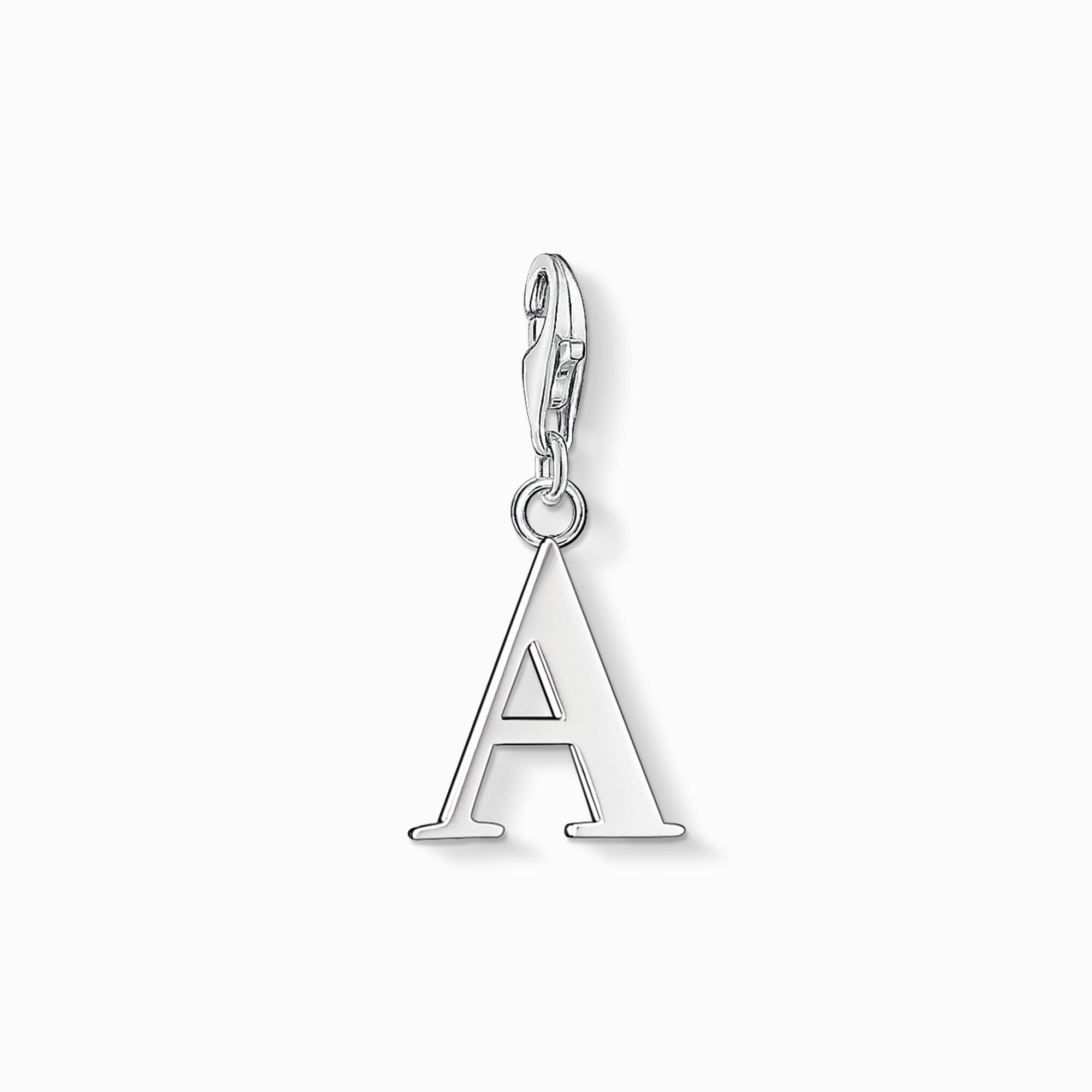 Charm pendant letter A from the Charm Club collection in the THOMAS SABO online store