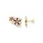 Ear studs flowers colourful stones gold from the  collection in the THOMAS SABO online store