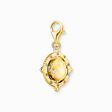Charm pendant colourful globe gold plated from the Charm Club collection in the THOMAS SABO online store
