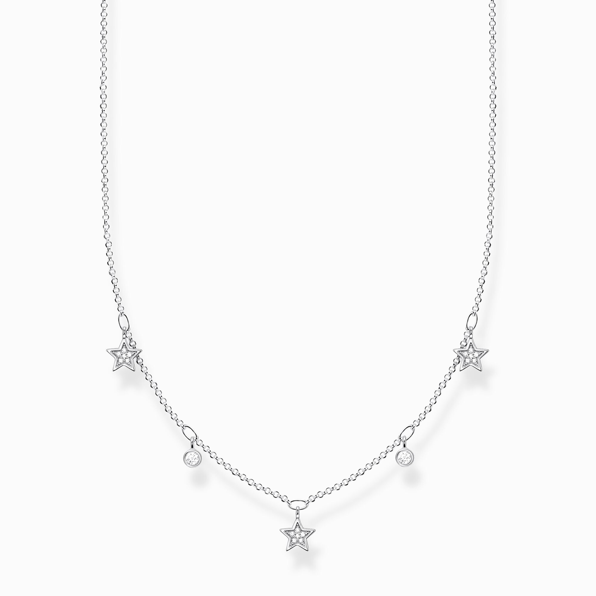 Necklace stars silver from the Charming Collection collection in the THOMAS SABO online store