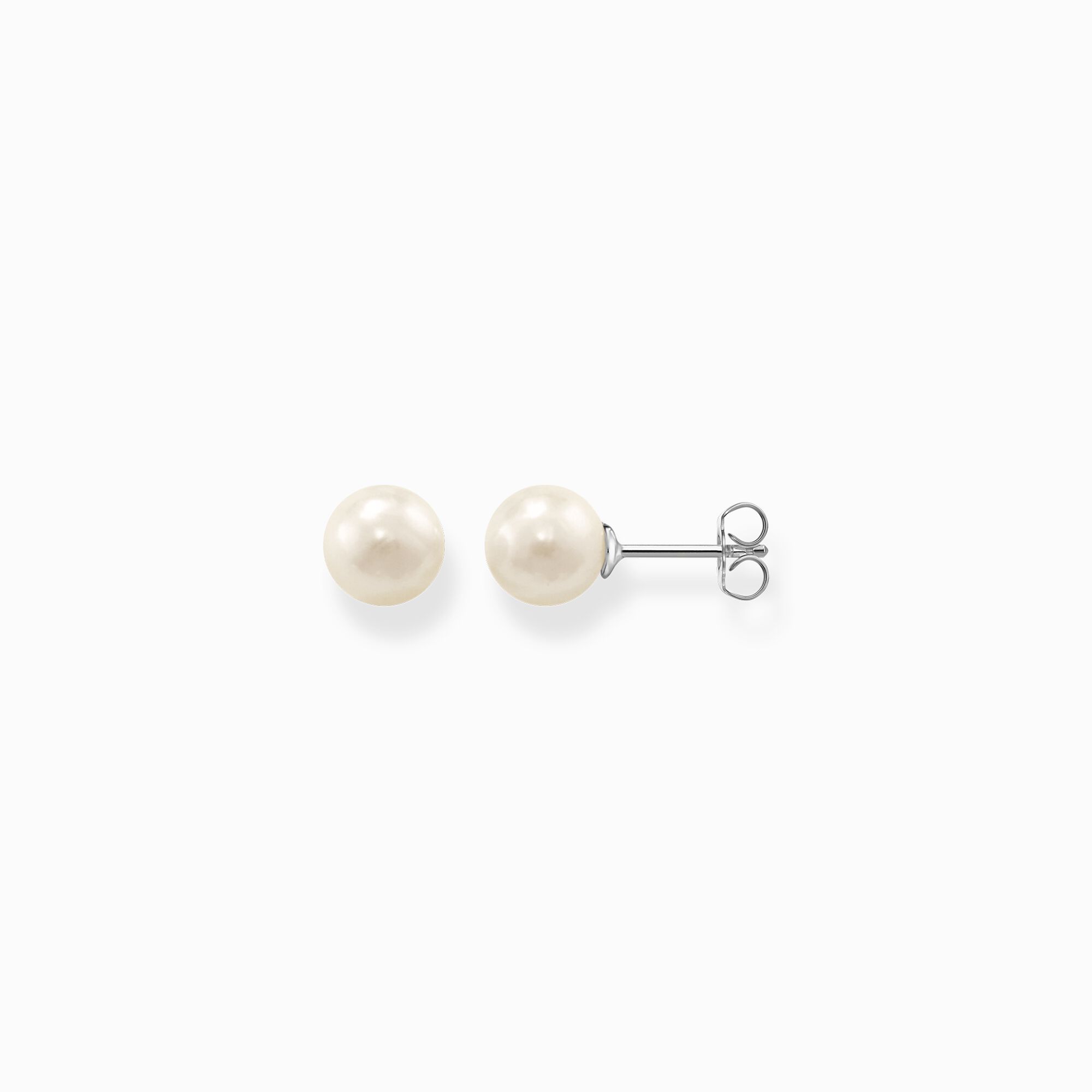 pearl ear studs from the  collection in the THOMAS SABO online store
