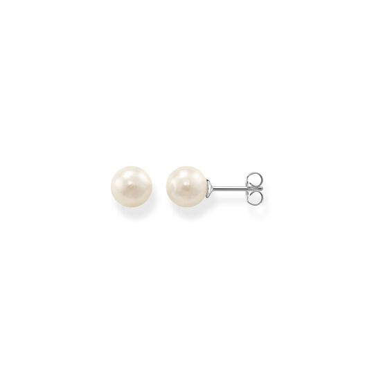 pearl ear studs from the  collection in the THOMAS SABO online store
