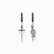 Aros ennegrecida serpiente y espada de la colección  en la tienda online de THOMAS SABO