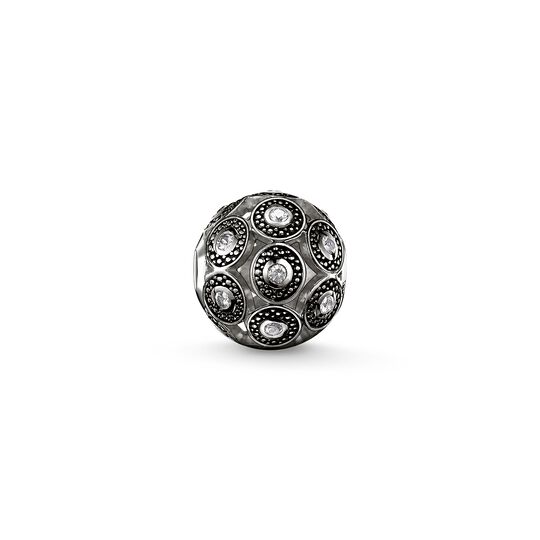 Bead art d&eacute;co black from the Karma Beads collection in the THOMAS SABO online store