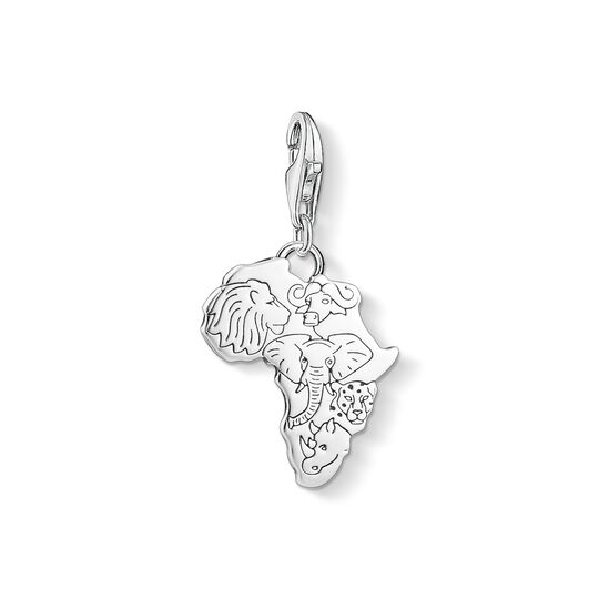 Charm pendant Africa from the Charm Club collection in the THOMAS SABO online store