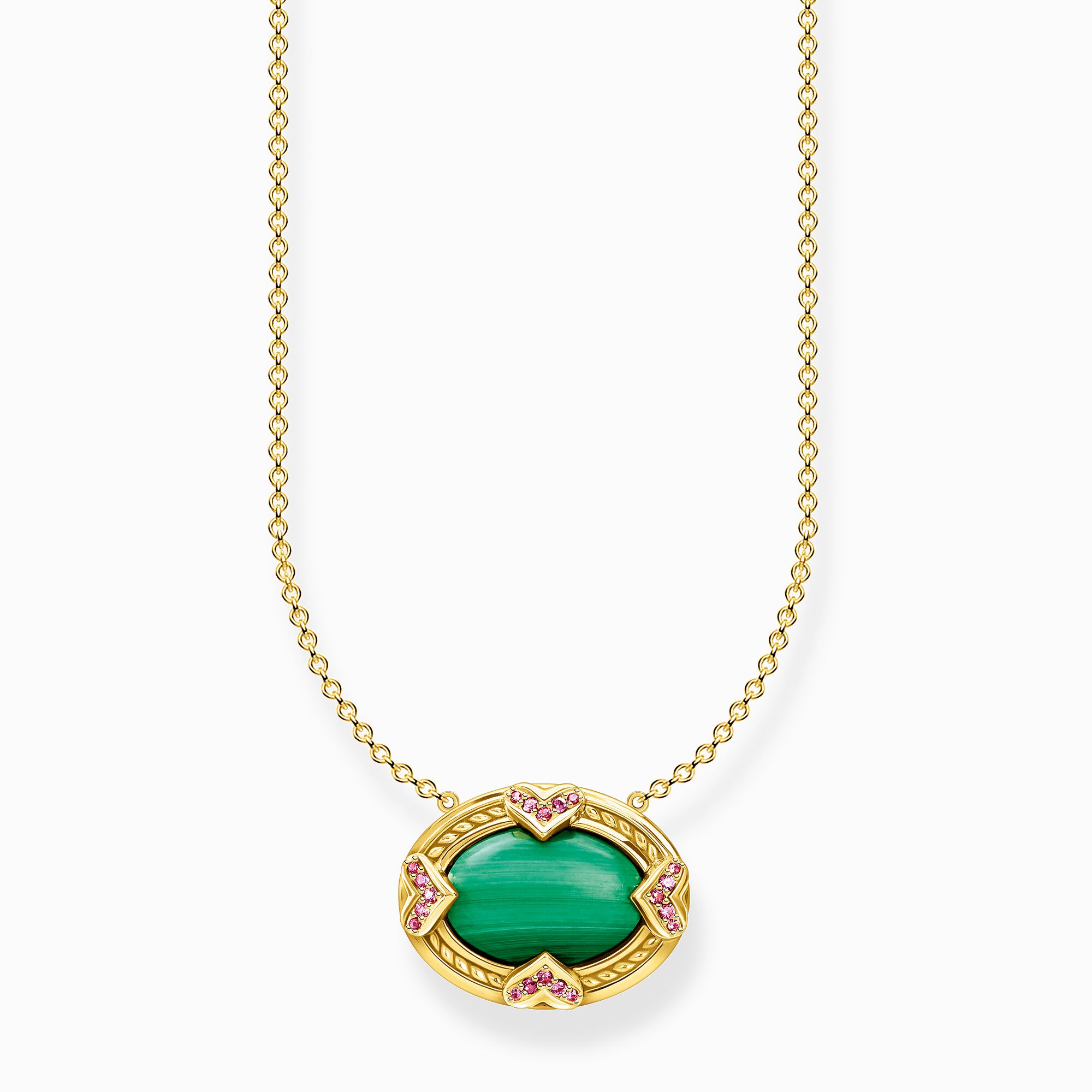 Cadena piedra verde oro de la colección  en la tienda online de THOMAS SABO