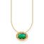 Necklace green stone gold from the  collection in the THOMAS SABO online store