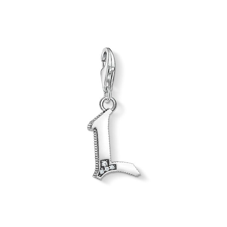 Charm Pendant Letter L Silver 1592 643 21 Thomas Sabo