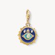 colgante Charm ojo de nazar azul