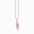 Halsband fenixvingar med rosa stenar ros&eacute;guld ur kollektionen  i THOMAS SABO:s onlineshop