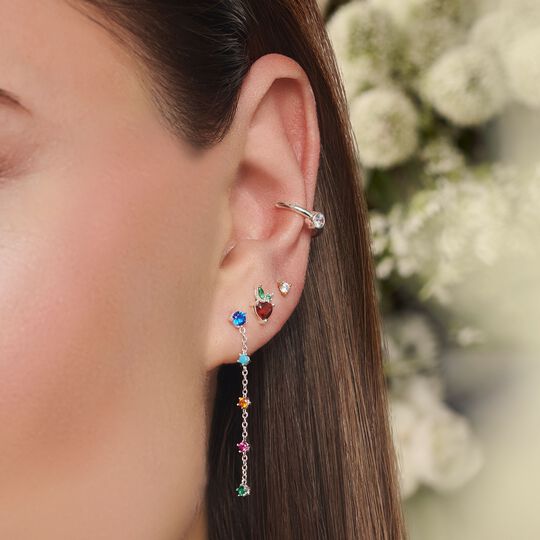 Jewellery set ear candy Charming fruits silver from the  collection in the THOMAS SABO online store