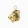 Anh&auml;nger Tiger gold aus der  Kollektion im Online Shop von THOMAS SABO