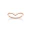 Ring V-shape rose gold from the Charming Collection collection in the THOMAS SABO online store