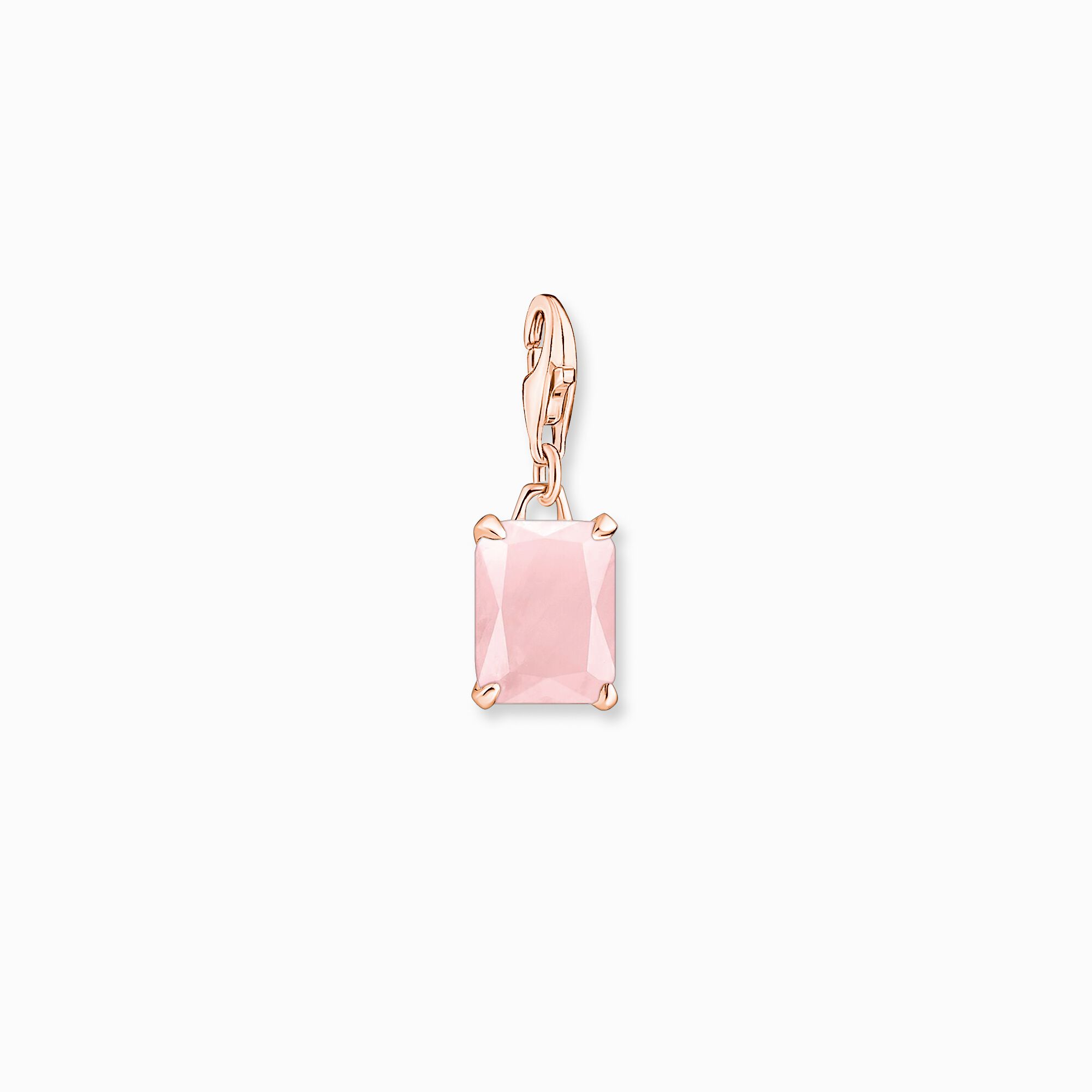 Charm pendant pink stone from the  collection in the THOMAS SABO online store