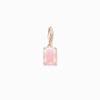 Charm pendant pink stone from the  collection in the THOMAS SABO online store