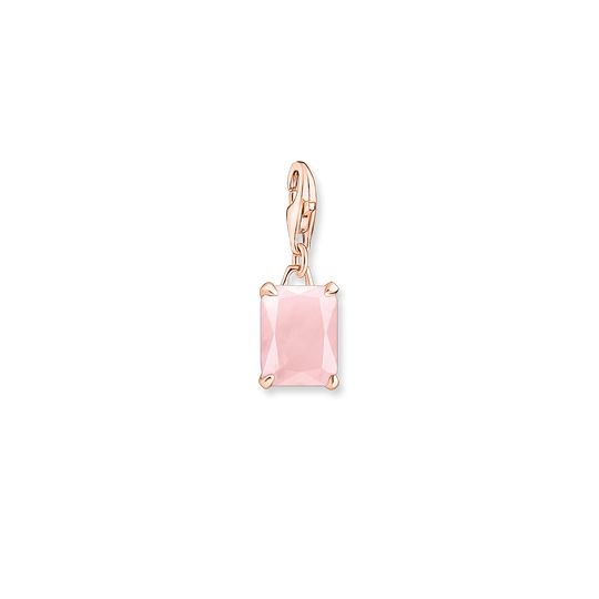 Charm-Anh&auml;nger Gro&szlig;er Stein rosa aus der  Kollektion im Online Shop von THOMAS SABO