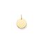 Pendant disc small gold from the  collection in the THOMAS SABO online store