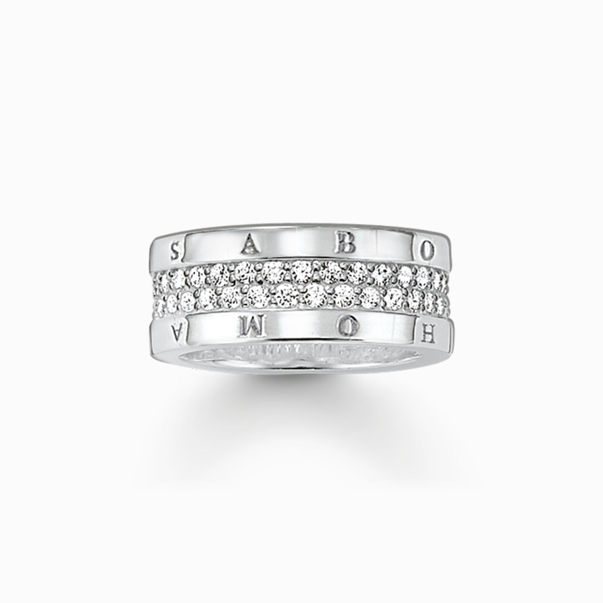 Ring eternity classic white from the  collection in the THOMAS SABO online store