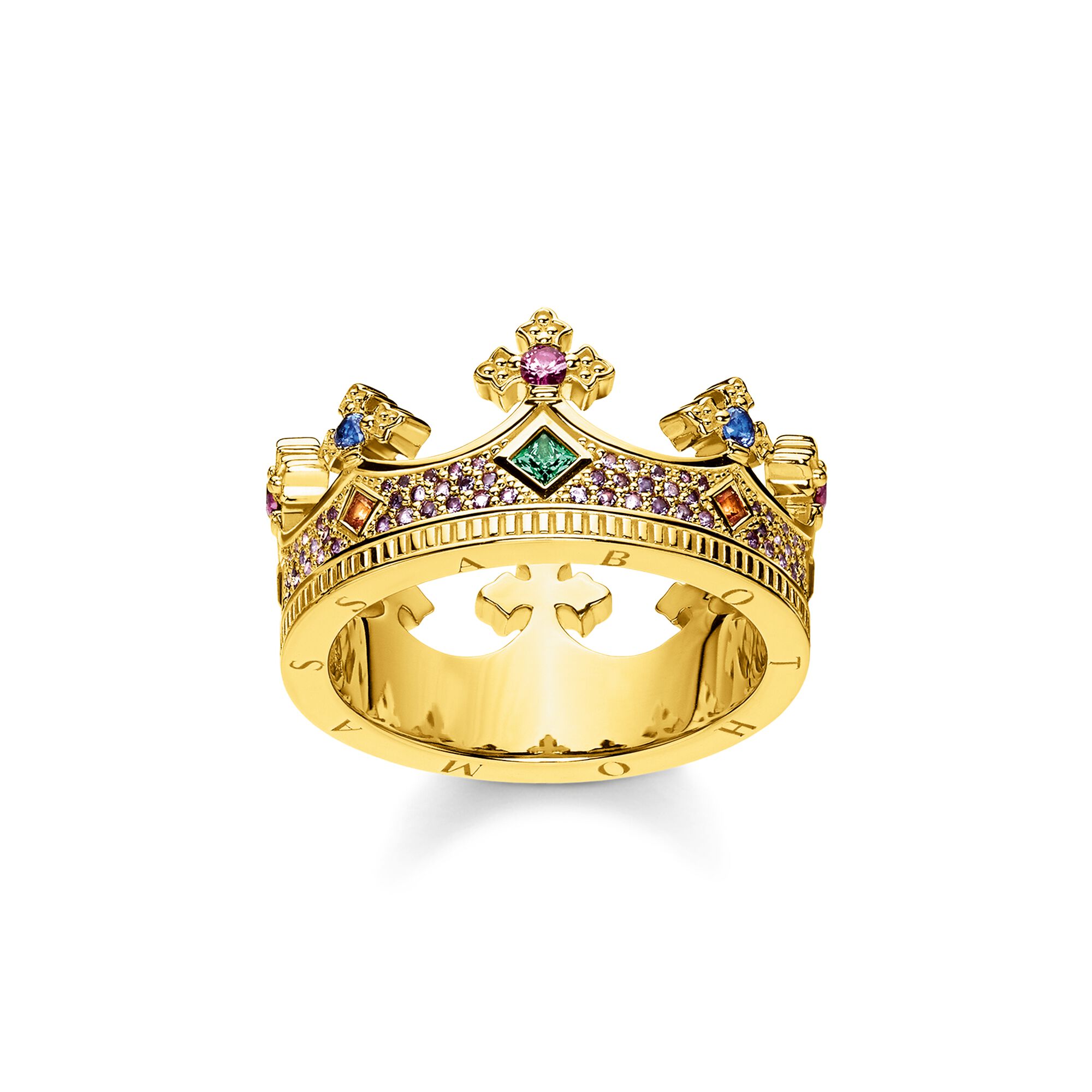 Ring Crown Gold Tr2265 973 7 Thomas Sabo