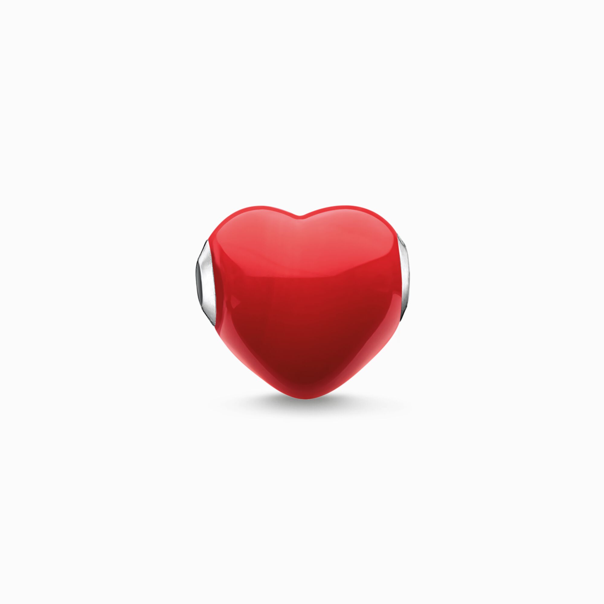 Bead Glass Heart Red from the Karma Beads collection in the THOMAS SABO online store