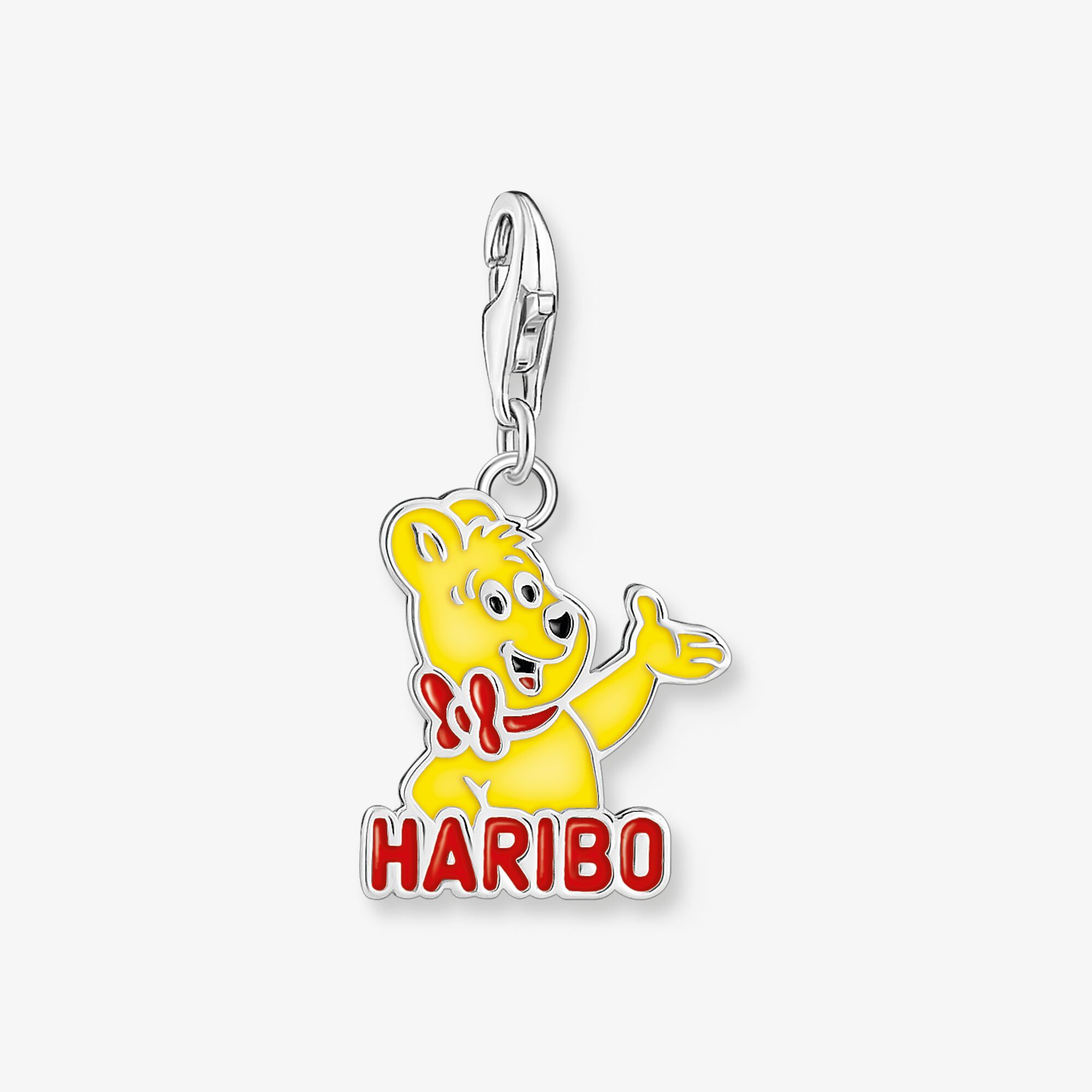 THOMAS SABO Breloque Charm Ours d’or HARIBO, argent, Argent sterling, Taille: one size, femme