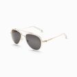 White sunglasses HARRISON aviator-shaped with grey lenses from the  collection in the THOMAS SABO online store
