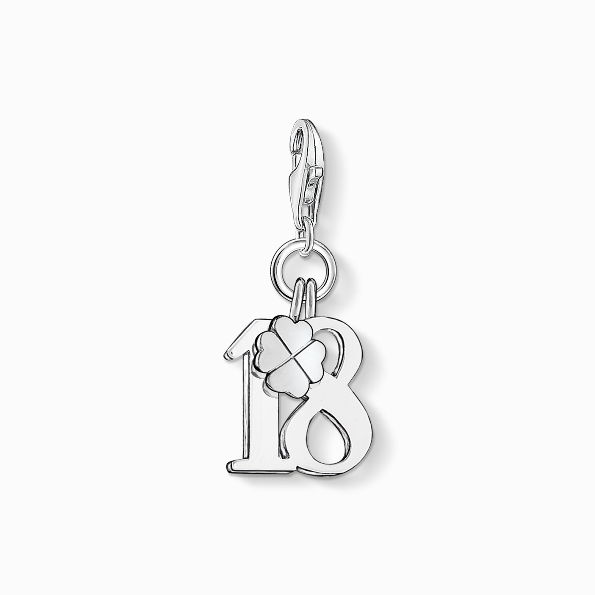 Charm pendant lucky number 18 from the Charm Club collection in the THOMAS SABO online store