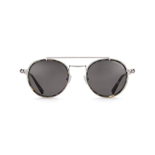 Lunettes de soleil Johnny panto t&ecirc;te de mort havane de la collection  dans la boutique en ligne de THOMAS SABO