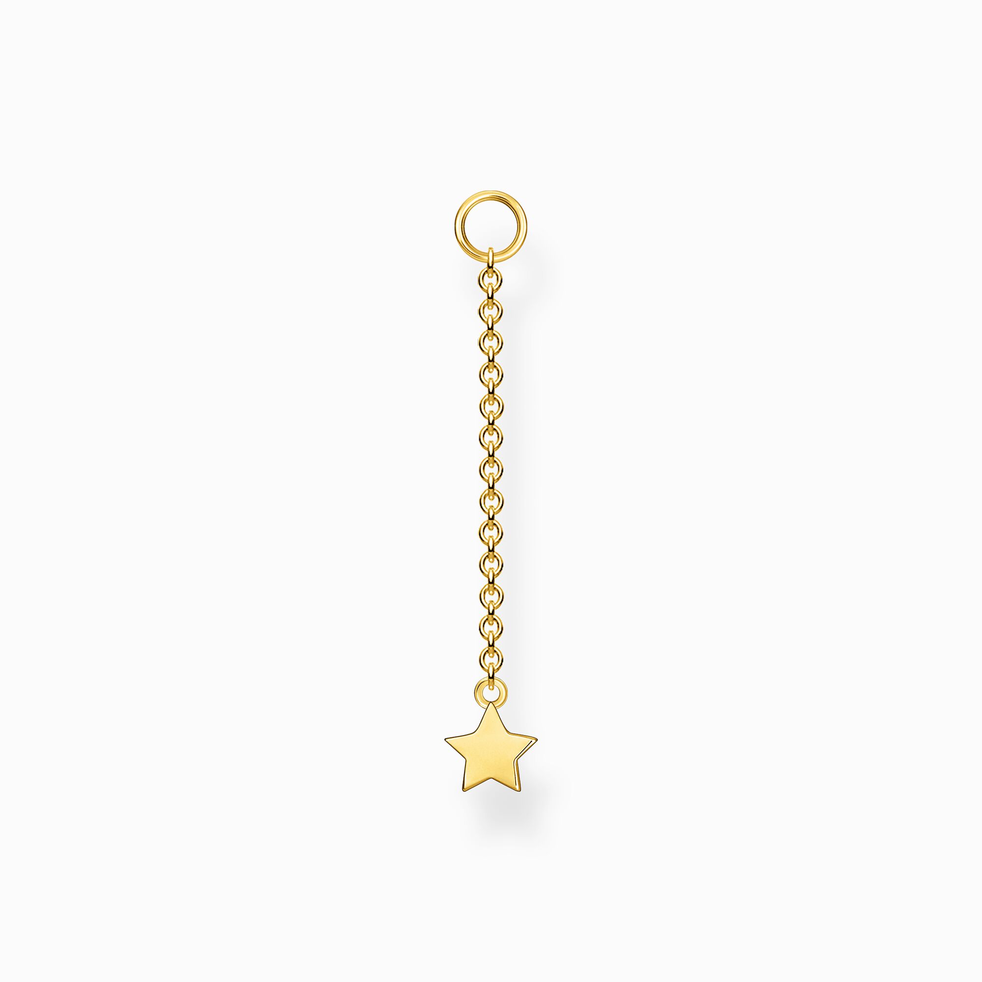 Golden earring pendant with chain – THOMAS SABO