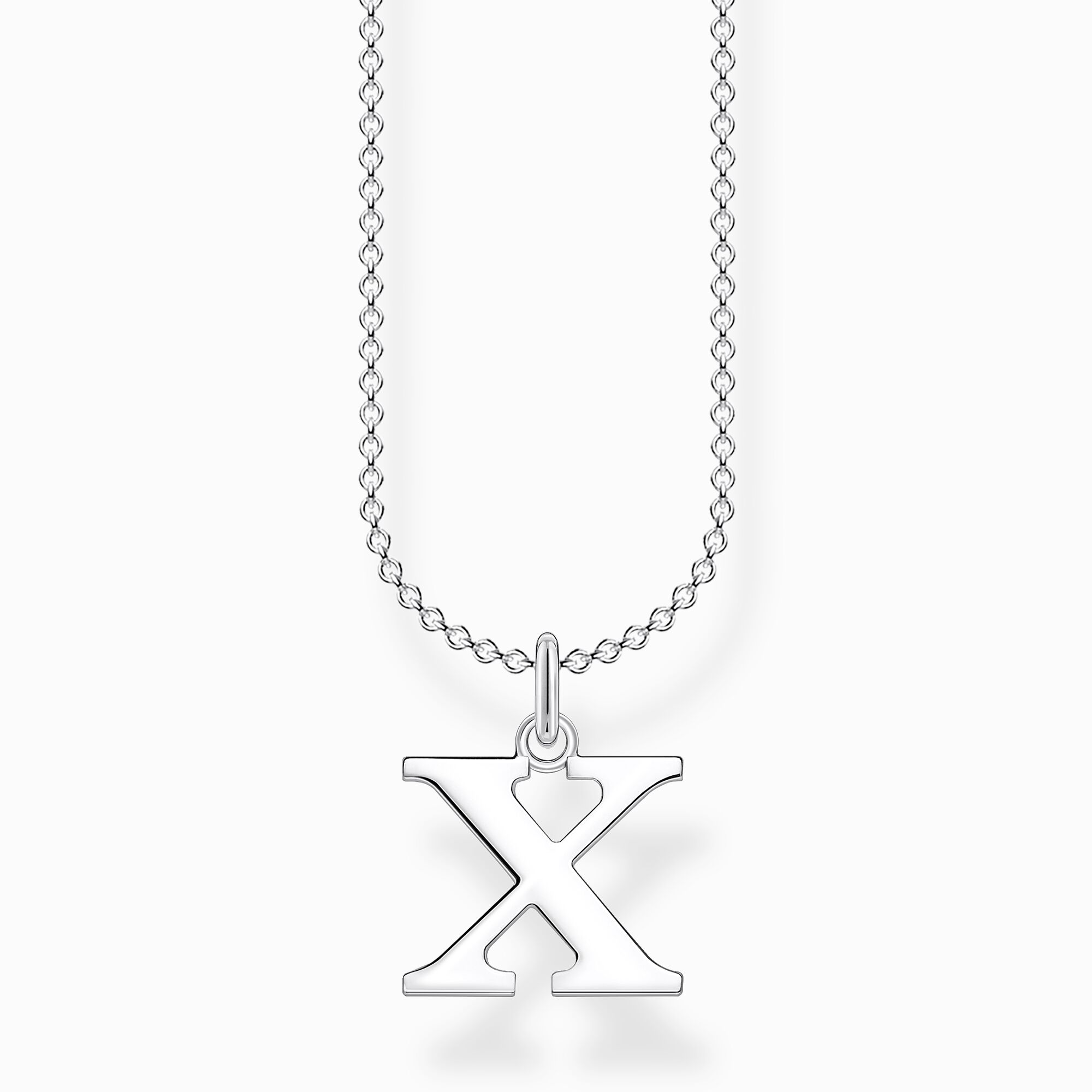Necklace letter x from the Charming Collection collection in the THOMAS SABO online store
