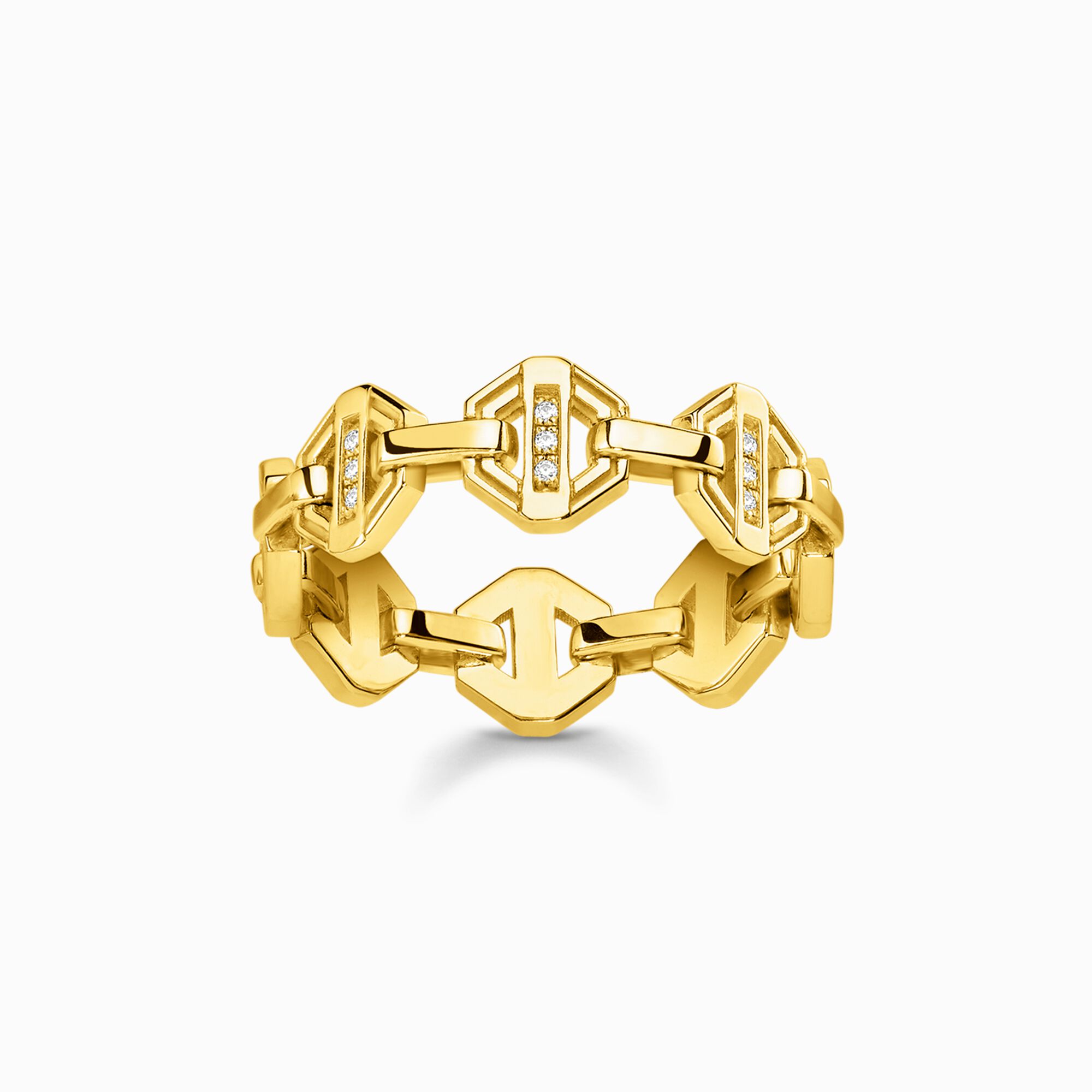 Ring vintage gold from the  collection in the THOMAS SABO online store