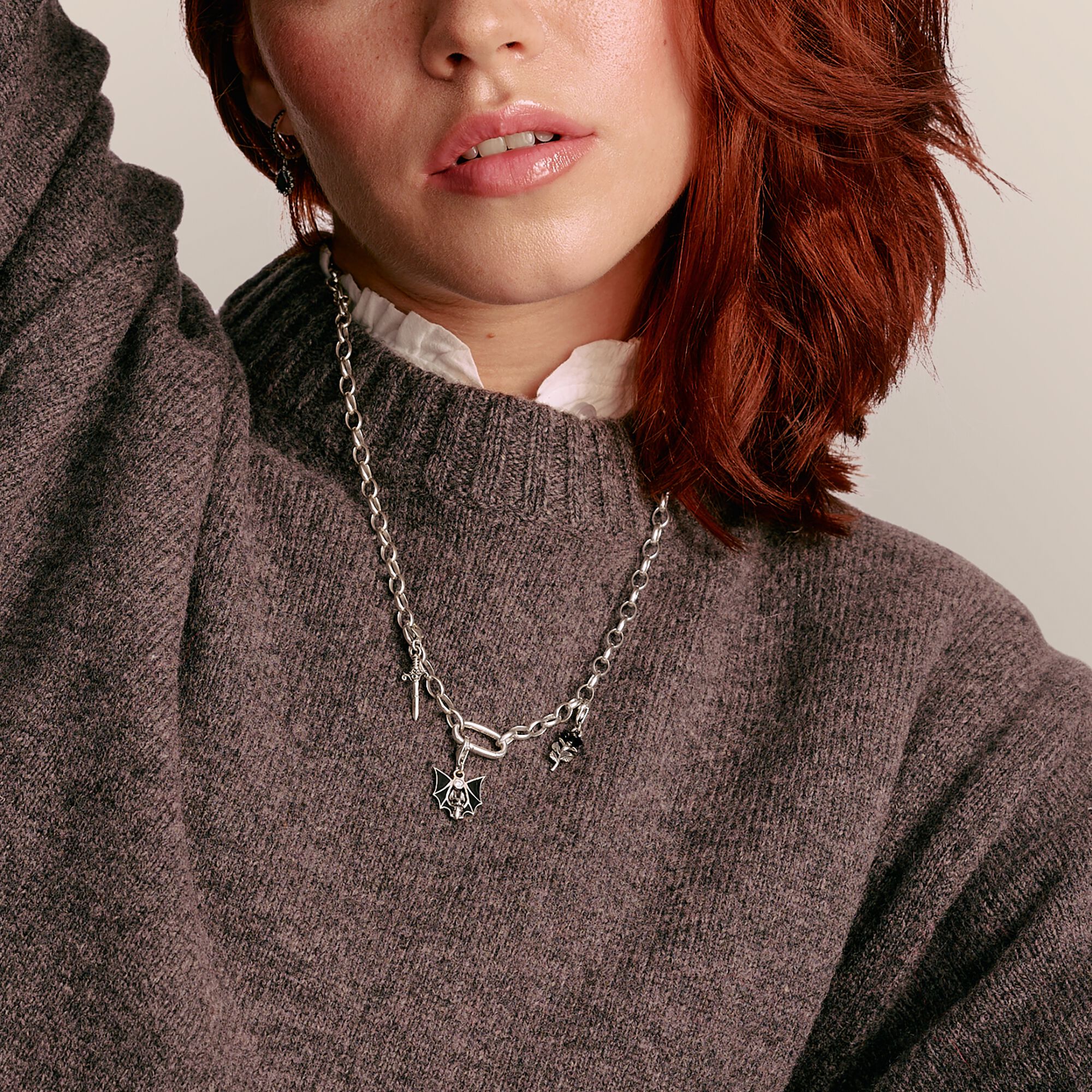 Charm Famille Avec Bébé Maman Papa En Argent 925 - Les Folies Pour Pandora, Argent Sterling, Zircone Cubique