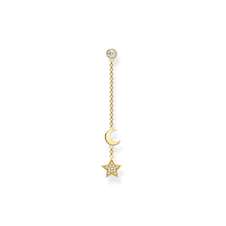 earring THOMAS with SABO – pendant Golden chain