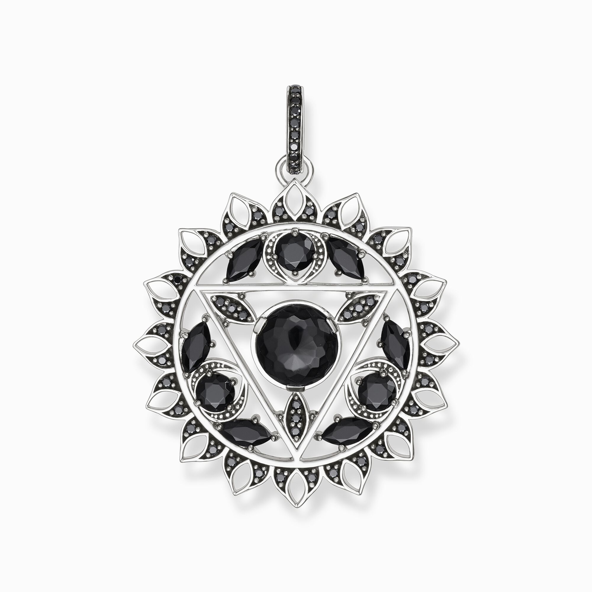 H&auml;ngsmycke svart halschakra ur kollektionen  i THOMAS SABO:s onlineshop