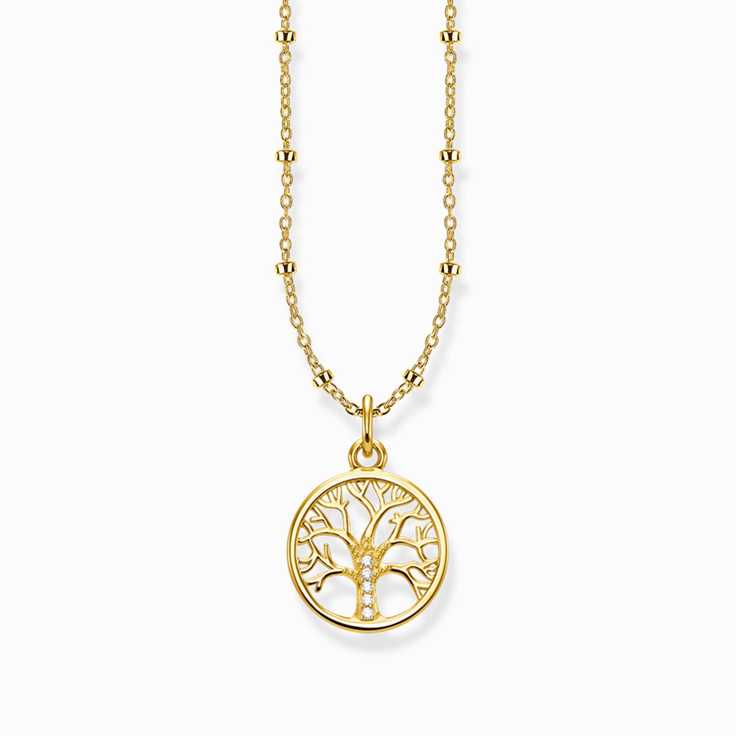 Kette Tree of Love gold aus der  Kollektion im Online Shop von THOMAS SABO