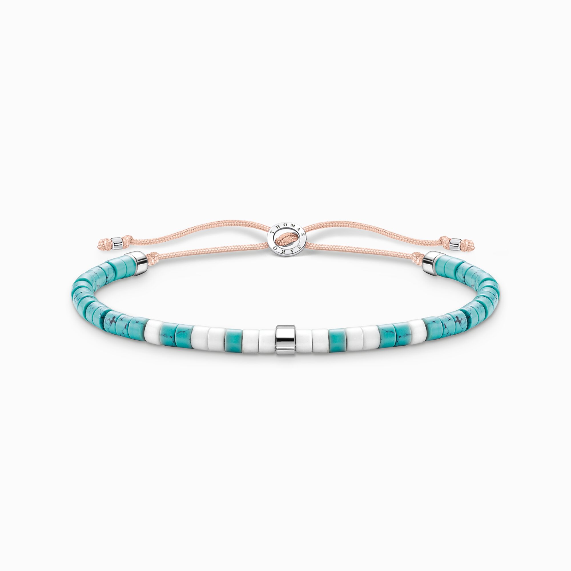 Bracelet with turquoise stones from the Charming Collection collection in the THOMAS SABO online store