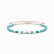 Bracelet with turquoise stones from the Charming Collection collection in the THOMAS SABO online store