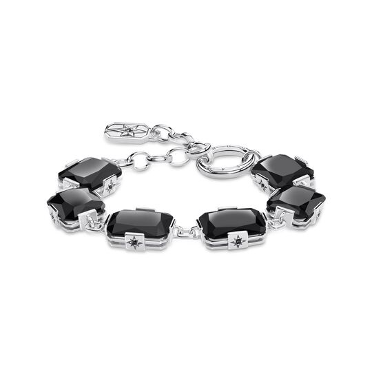Bracelet large black stones from the  collection in the THOMAS SABO online store